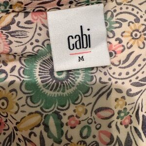 CAbi Multicolor Floral Blouse